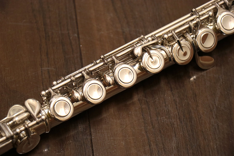 [SN 30259] USED PEARL / Pearl F-7750E silver flute [10]