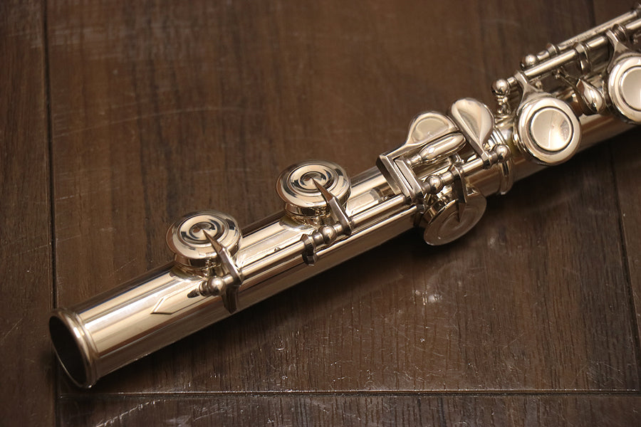 [SN 30259] USED PEARL / Pearl F-7750E silver flute [10]