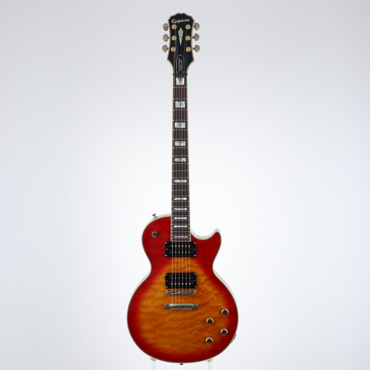 [SN I208202790] USED Epiphone / Prophecy Les Paul Custom Plus GX Cherry Sunburst [12]