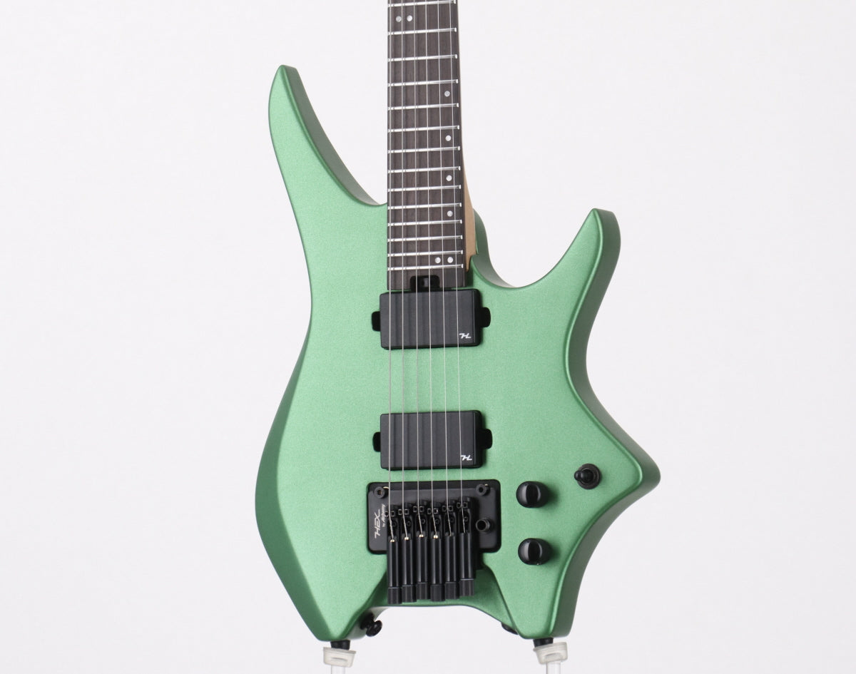 [SN HJ0700491] USED HEX Guitars / N500 Metallic Emerald Green [06]