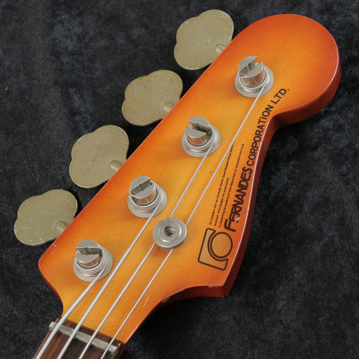 [SN 90511] USED FERNANDES / MHB-110 Sunburst [03]