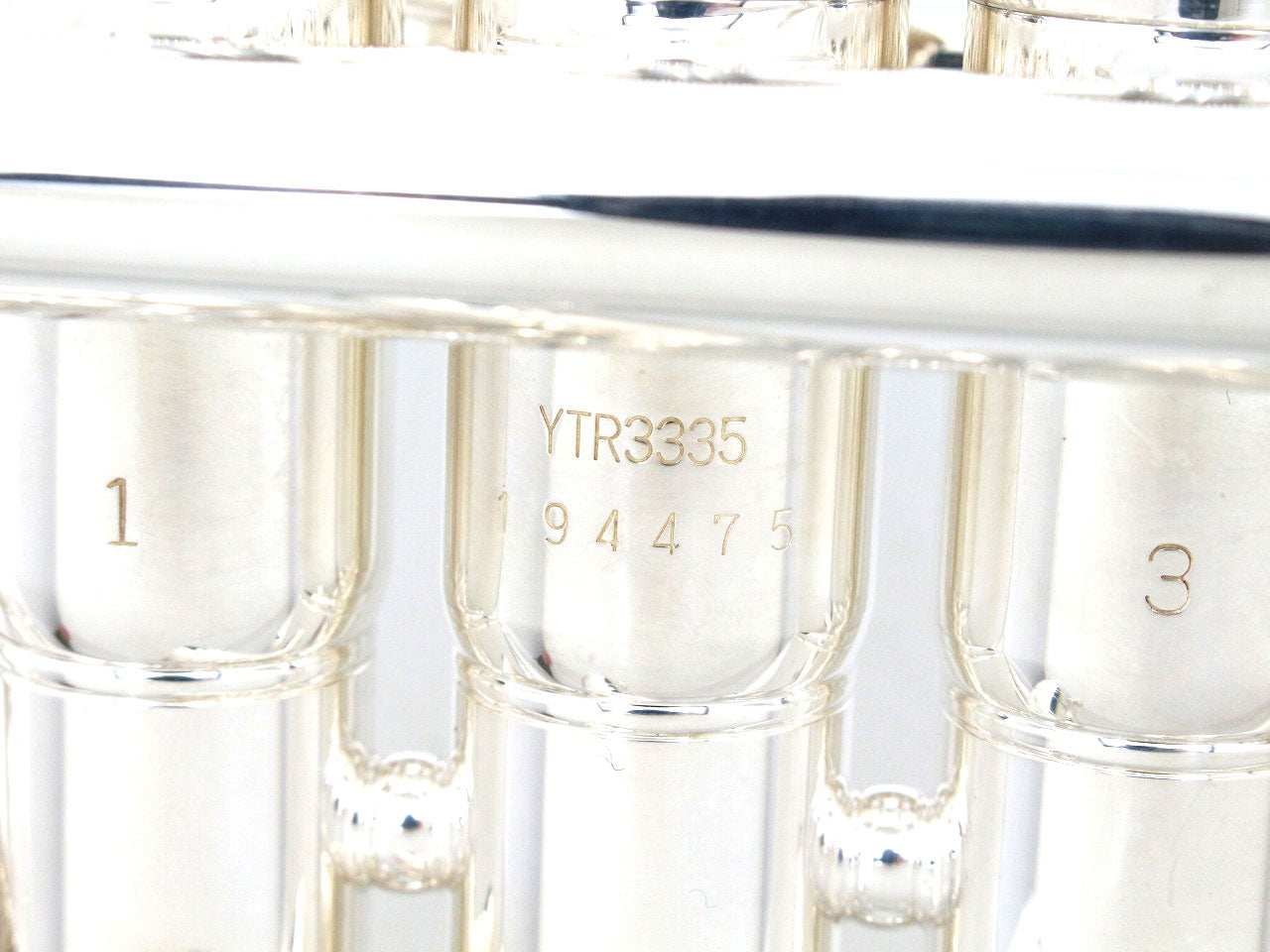 [SN 194475] USED YAMAHA / Trumpet YTR-3335S Silver Finish Reverse Tube [09]