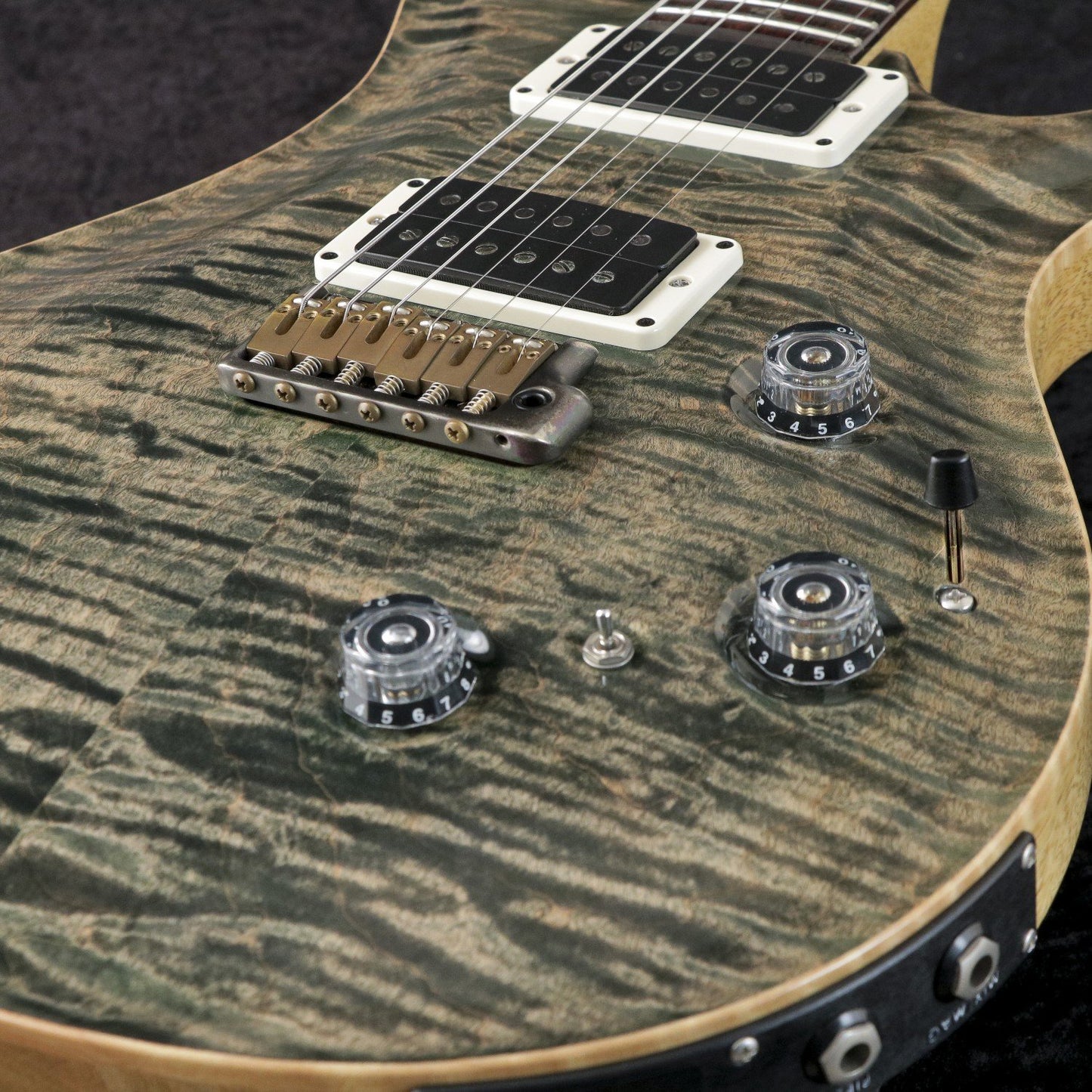 [SN 17-244308] USED Paul Reed Smith (PRS) / 2017 Wood Library Custom 24 Piezo 10Top Faded Evergreen [03]