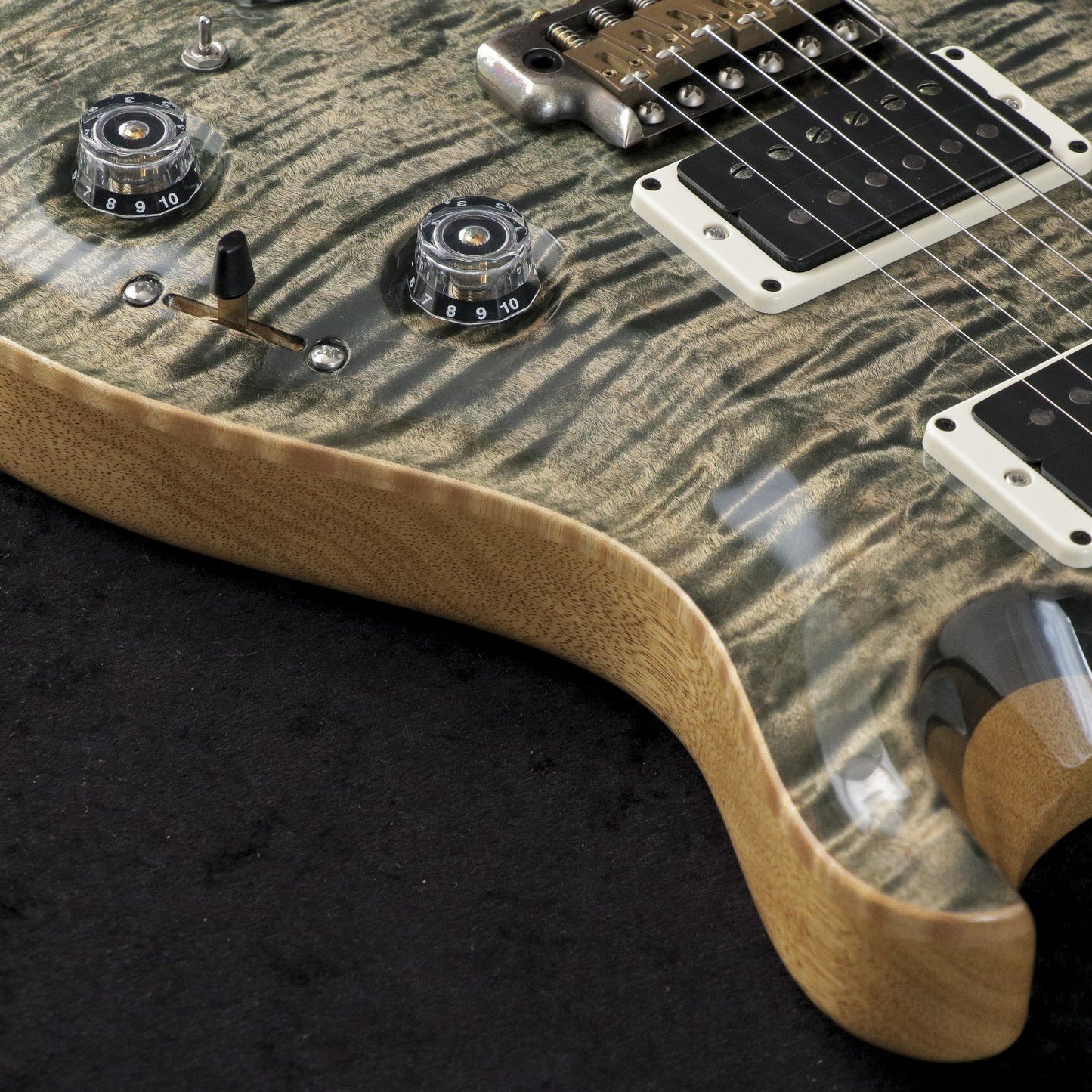 [SN 17-244308] USED Paul Reed Smith (PRS) / 2017 Wood Library Custom 24 Piezo 10Top Faded Evergreen [03]