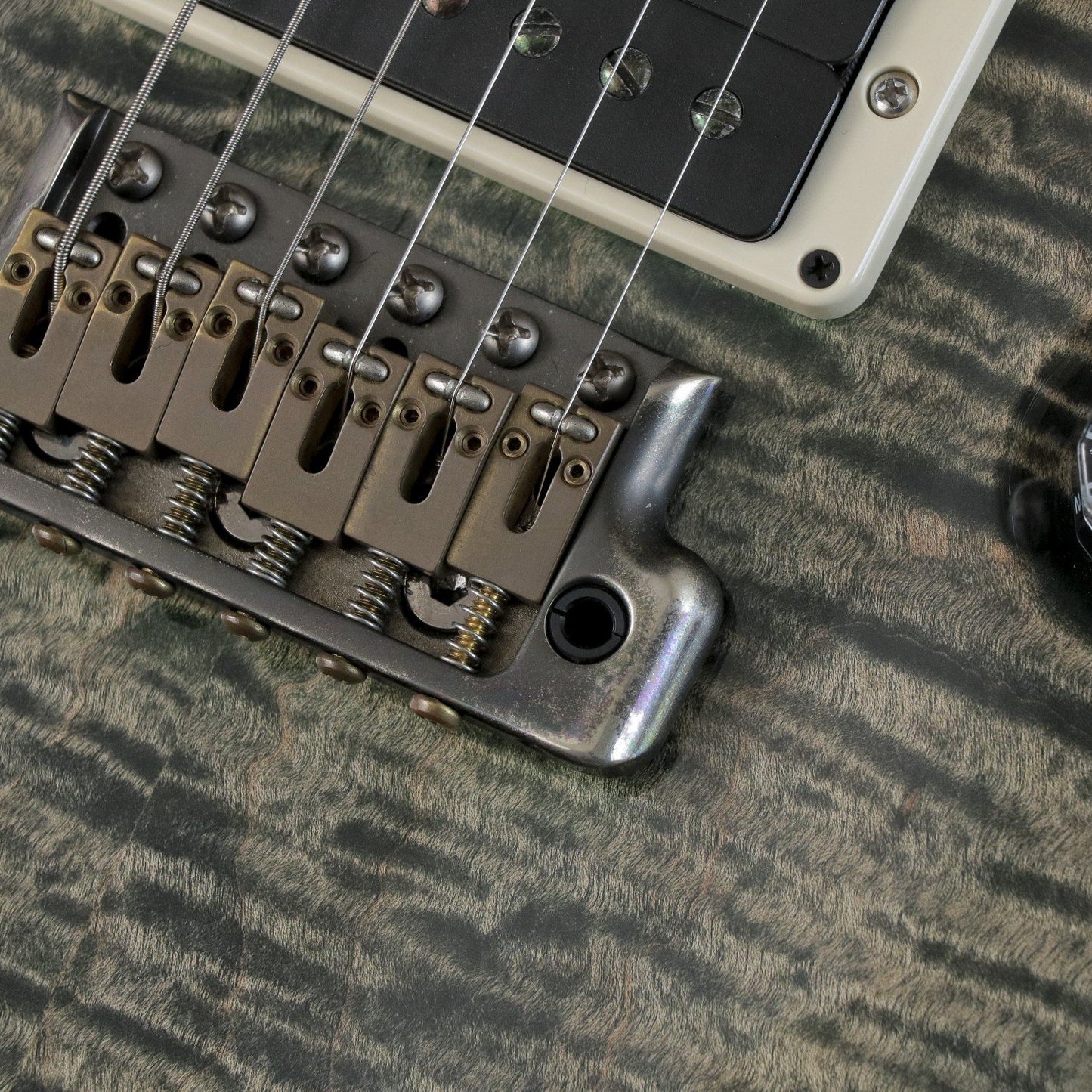 [SN 17-244308] USED Paul Reed Smith (PRS) / 2017 Wood Library Custom 24 Piezo 10Top Faded Evergreen [03]