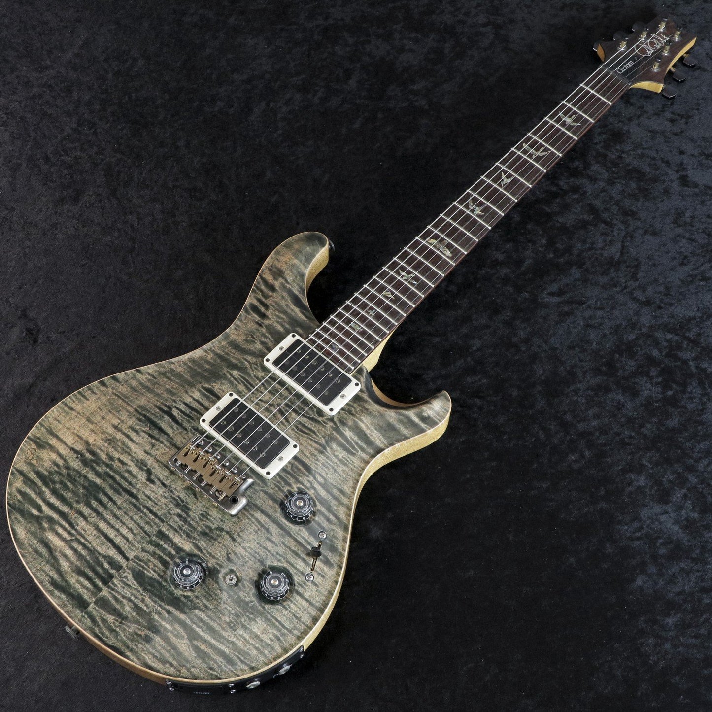 [SN 17-244308] USED Paul Reed Smith (PRS) / 2017 Wood Library Custom 24 Piezo 10Top Faded Evergreen [03]