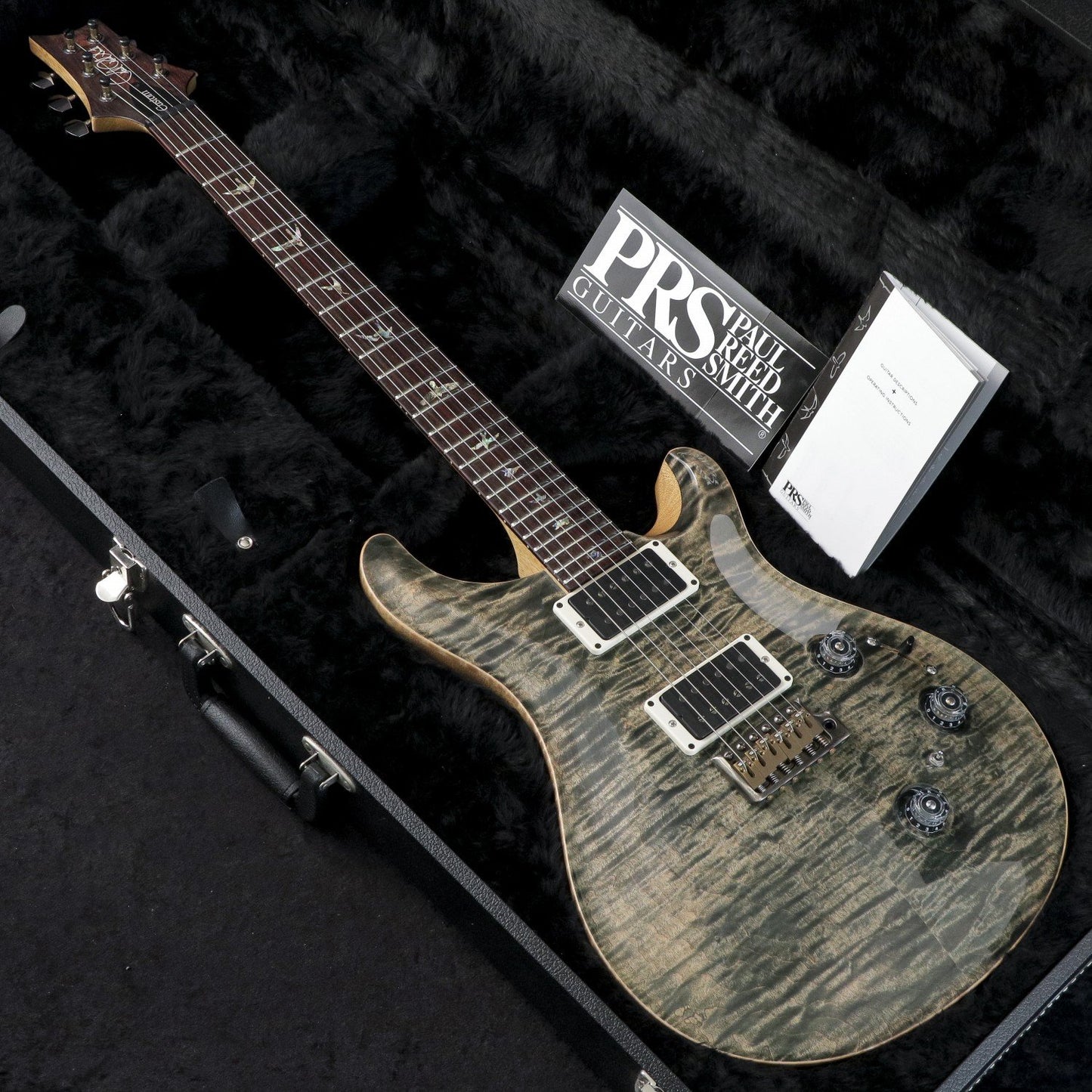 [SN 17-244308] USED Paul Reed Smith (PRS) / 2017 Wood Library Custom 24 Piezo 10Top Faded Evergreen [03]