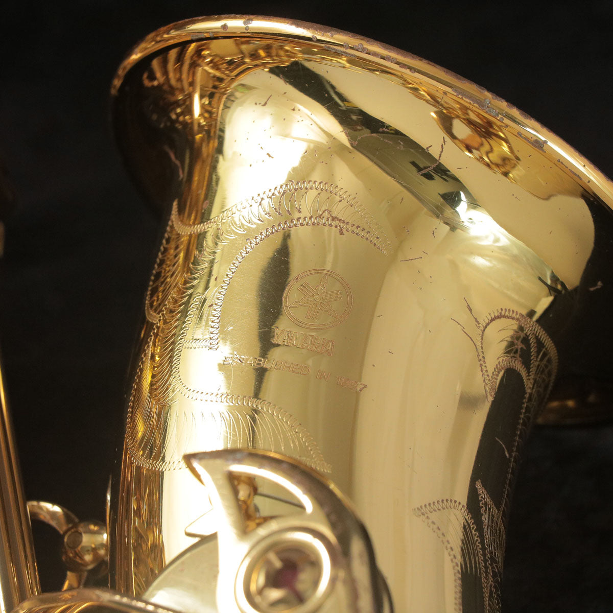 [SN C64643] USED YAMAHA / Alto YAS-62 G1 Neck Alto Saxophone, all tampos replaced [03]