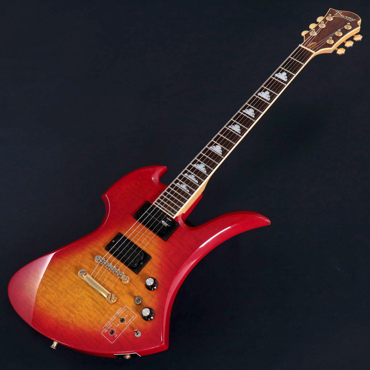 USED Burny / MG-130S hide Signature Model Cherry Sunburst [2.94kg] Fernandez Burny Hide Model [08]