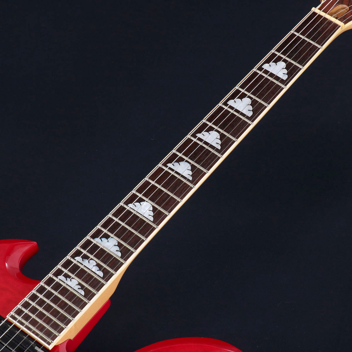 USED Burny / MG-130S hide Signature Model Cherry Sunburst [2.94kg] Fernandez Burny Hide Model [08]