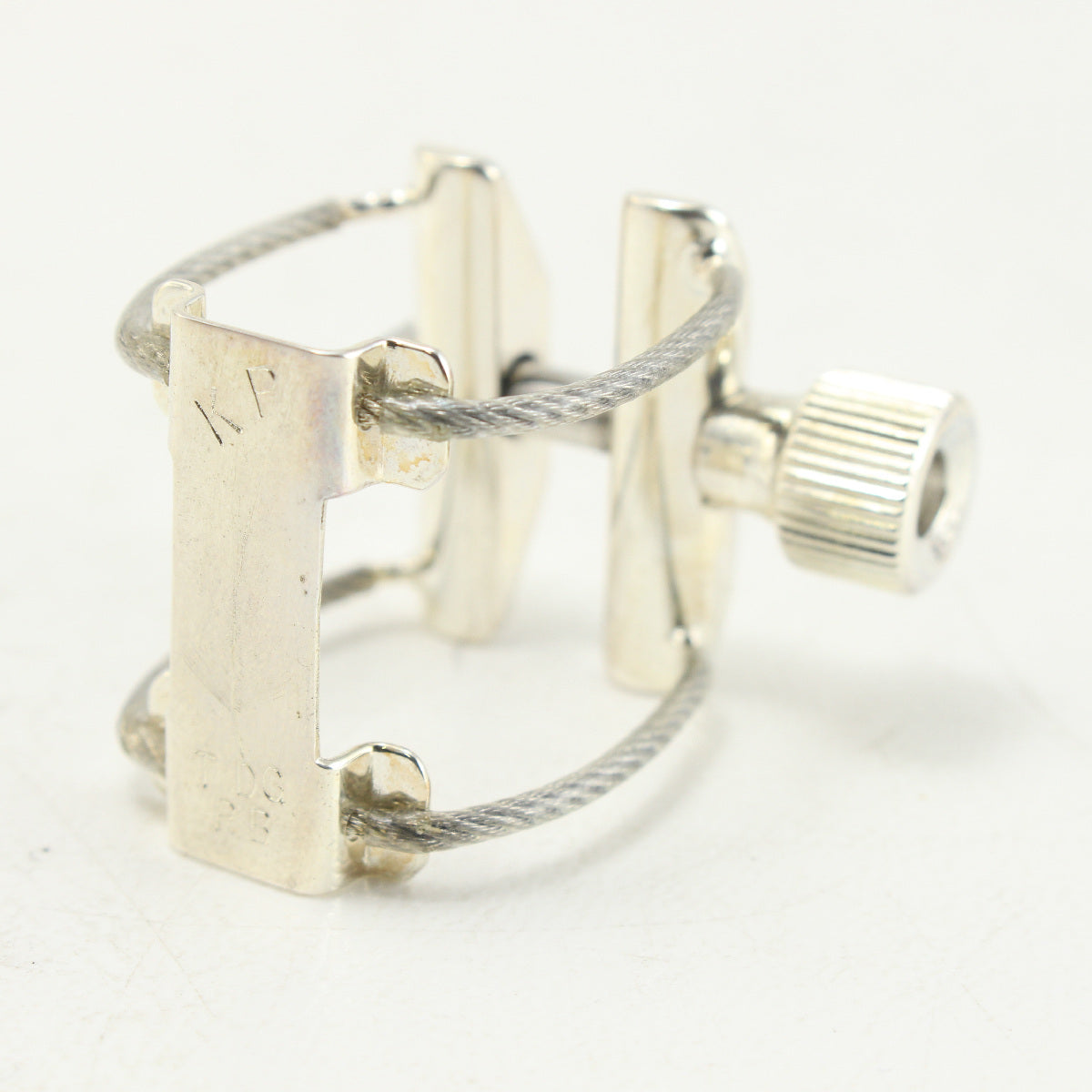 USED K PLUME Cape Room / Tenor metal size ligature TDG-PBSP [03]