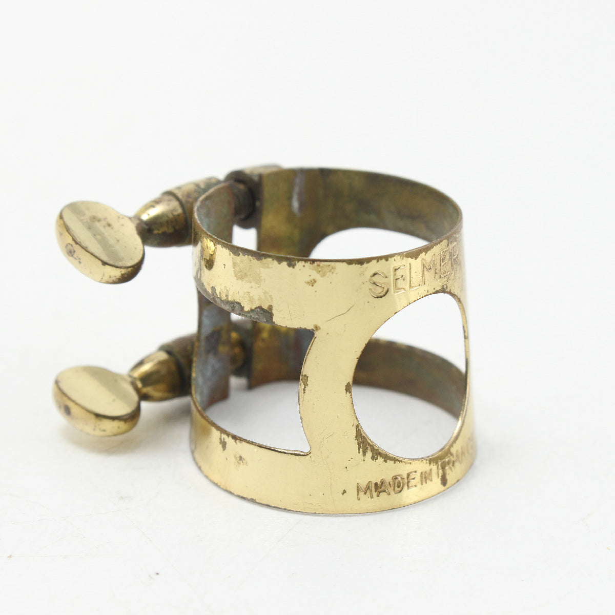 USED SELMER Selmer / Ligature for alto rubber 2-screw type GL [03]
