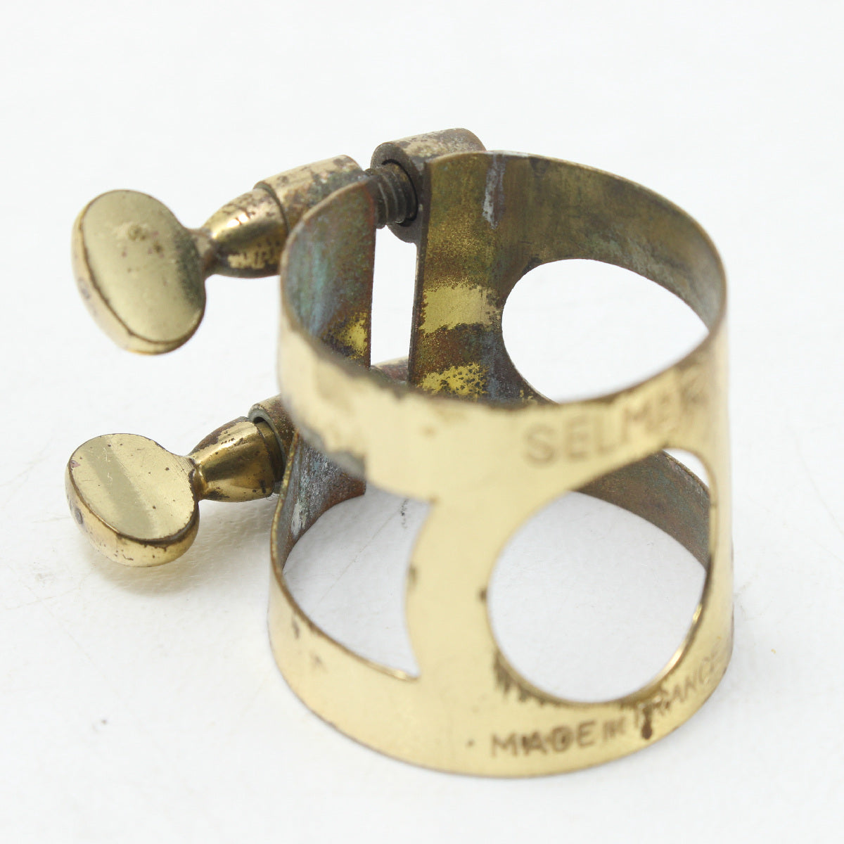 USED SELMER Selmer / Ligature for alto rubber 2-screw type GL [03]