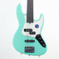 [SN 12867] USED Momose / MJ Five-1 STD Fretless Surf Green [11]