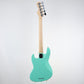 [SN 12867] USED Momose / MJ Five-1 STD Fretless Surf Green [11]