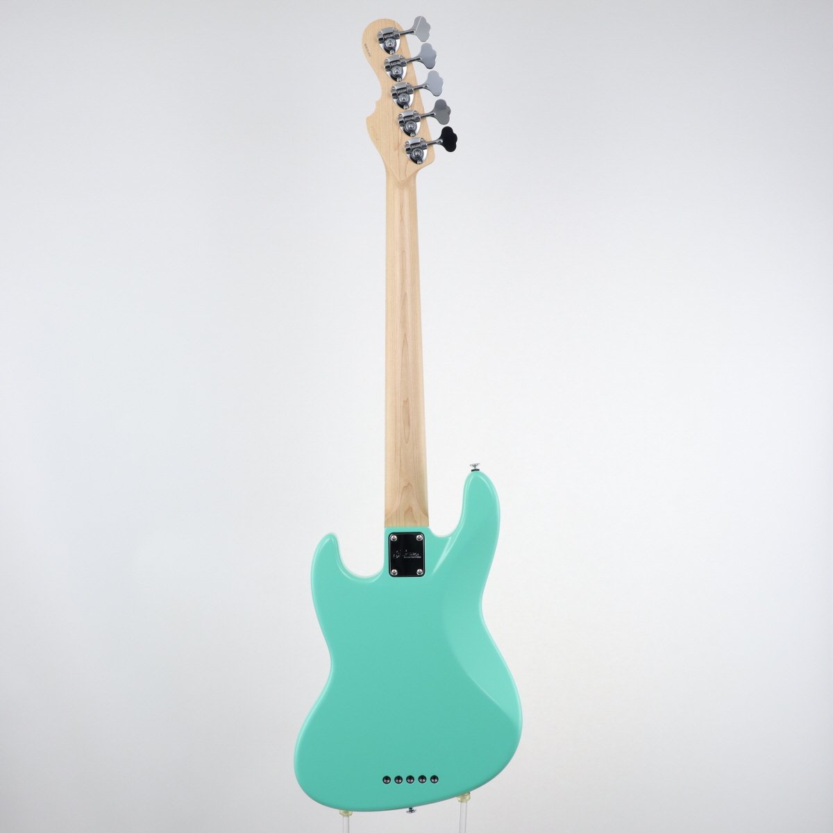 [SN 12867] USED Momose / MJ Five-1 STD Fretless Surf Green [11]