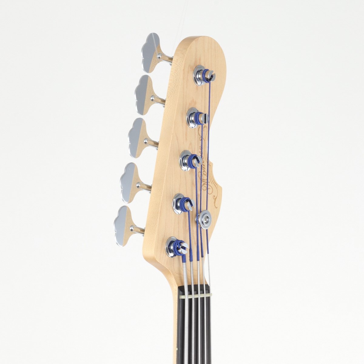 [SN 12867] USED Momose / MJ Five-1 STD Fretless Surf Green [11]