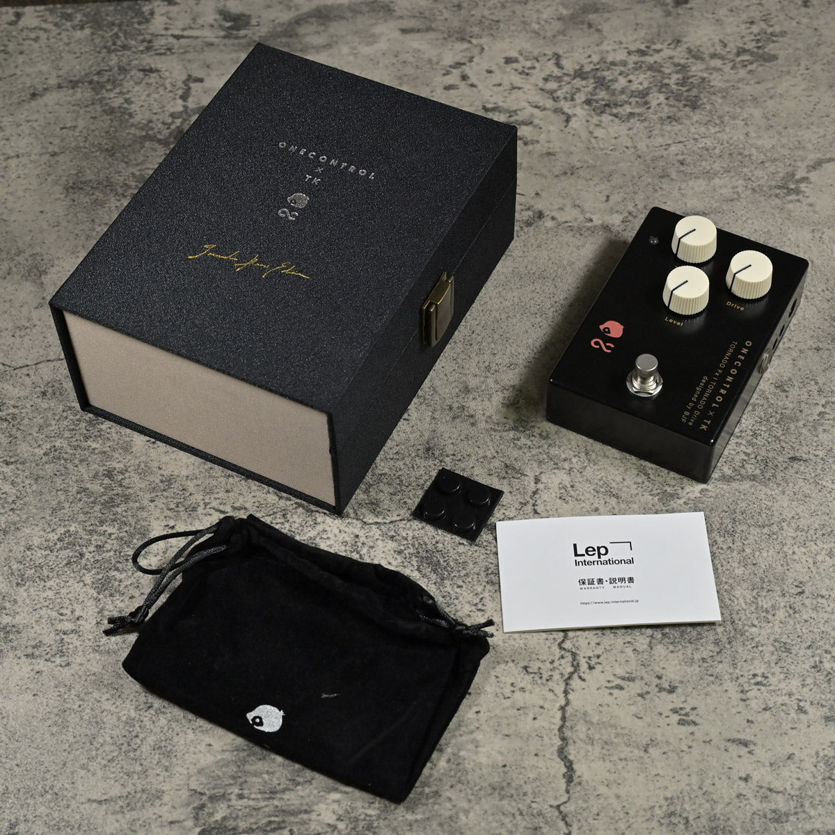 USED ONE CONTROL / TORNADO Fx Drive Brass Overdrive [10]