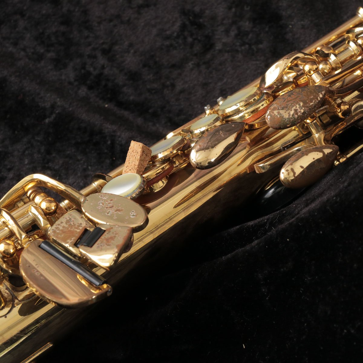 [SN 4457] USED YAMAHA / YSS-62 Soprano saxophone SN.4xxx all tampos replaced [03]