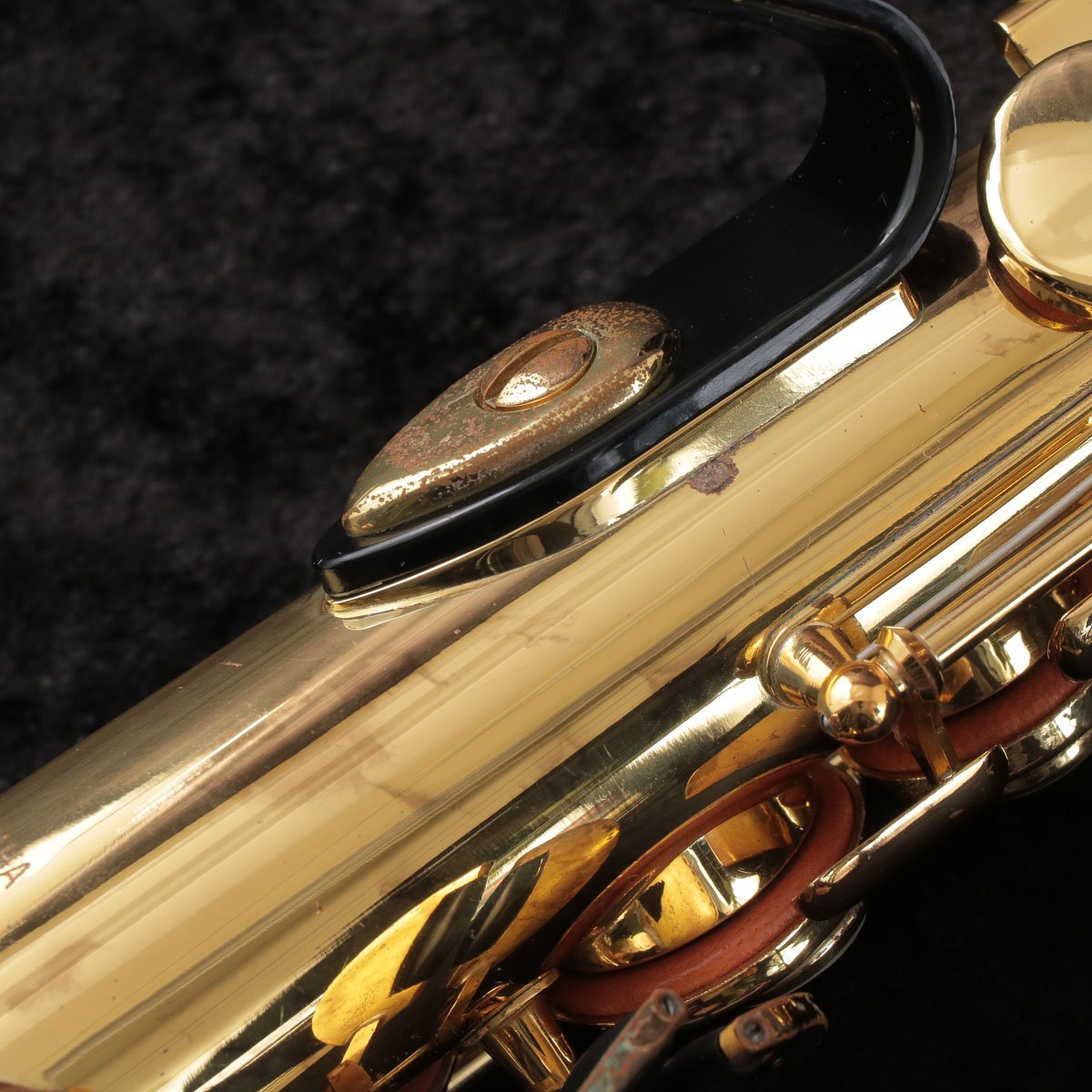 [SN 4457] USED YAMAHA / YSS-62 Soprano saxophone SN.4xxx all tampos replaced [03]