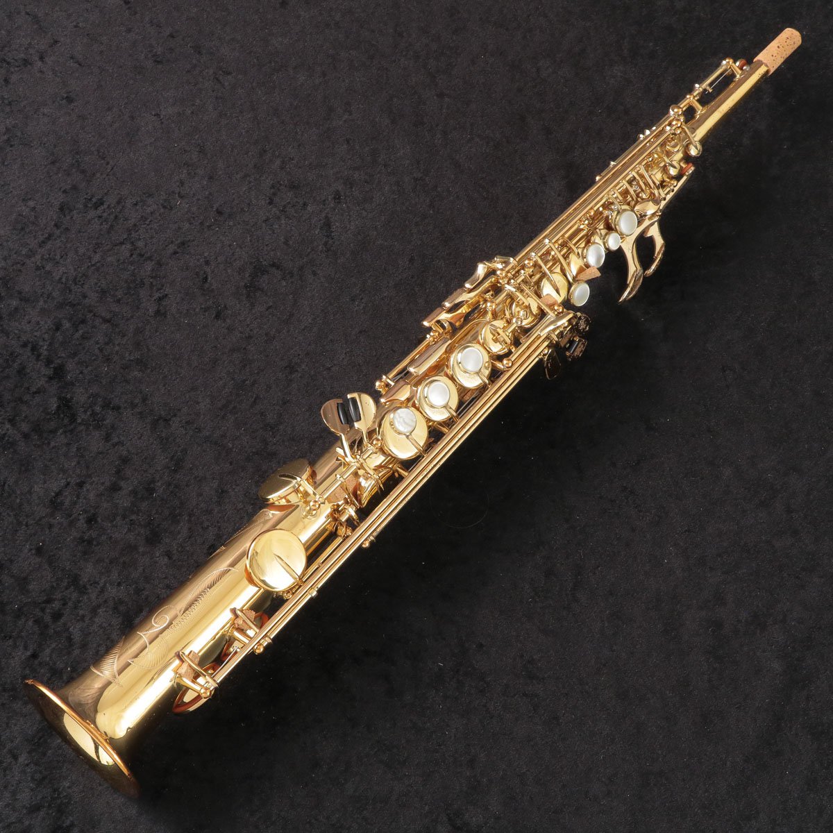 [SN 4457] USED YAMAHA / YSS-62 Soprano saxophone SN.4xxx all tampos replaced [03]
