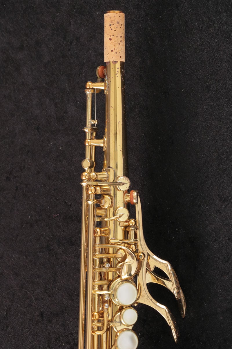 [SN 4457] USED YAMAHA / YSS-62 Soprano saxophone SN.4xxx all tampos replaced [03]