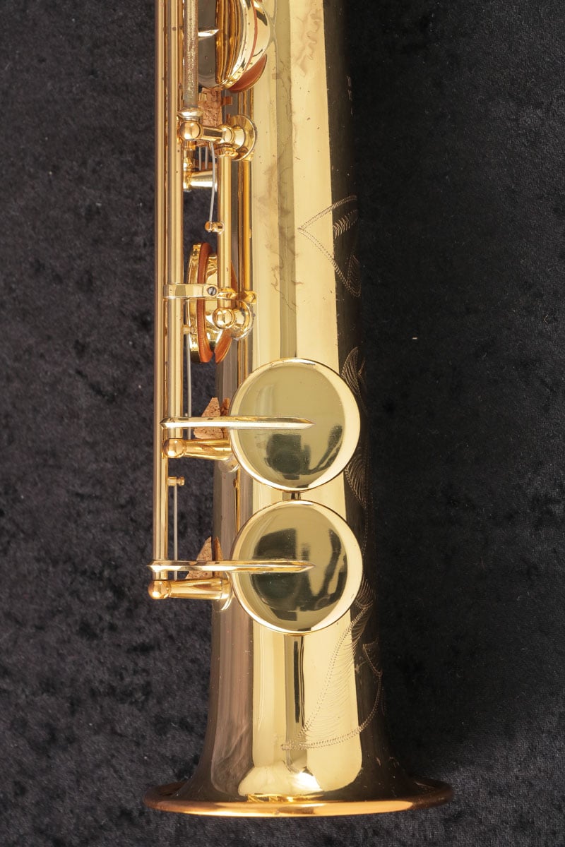 [SN 4457] USED YAMAHA / YSS-62 Soprano saxophone SN.4xxx all tampos replaced [03]