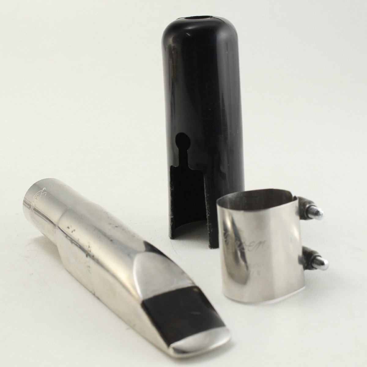 USED BERG LARSEN / Tenor Stainless 115/1/Offset M (Refaced) for tenor [03]