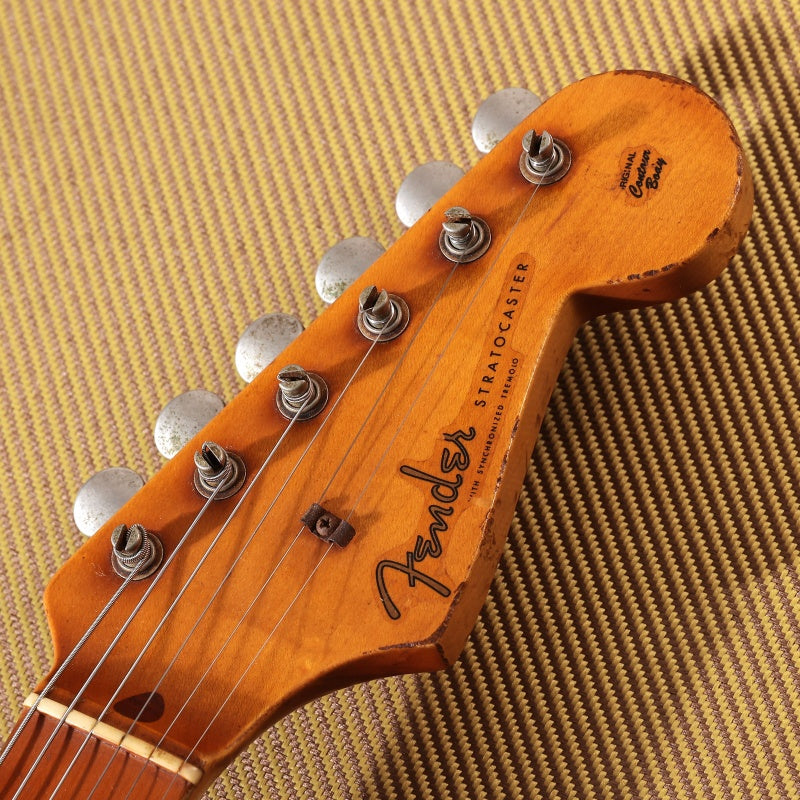 [SN JC1516] USED FENDER CUSTOM SHOP / Master Built Series 1957 Stratocaster Relic Fiesta Red By Jhon Cruz [03]