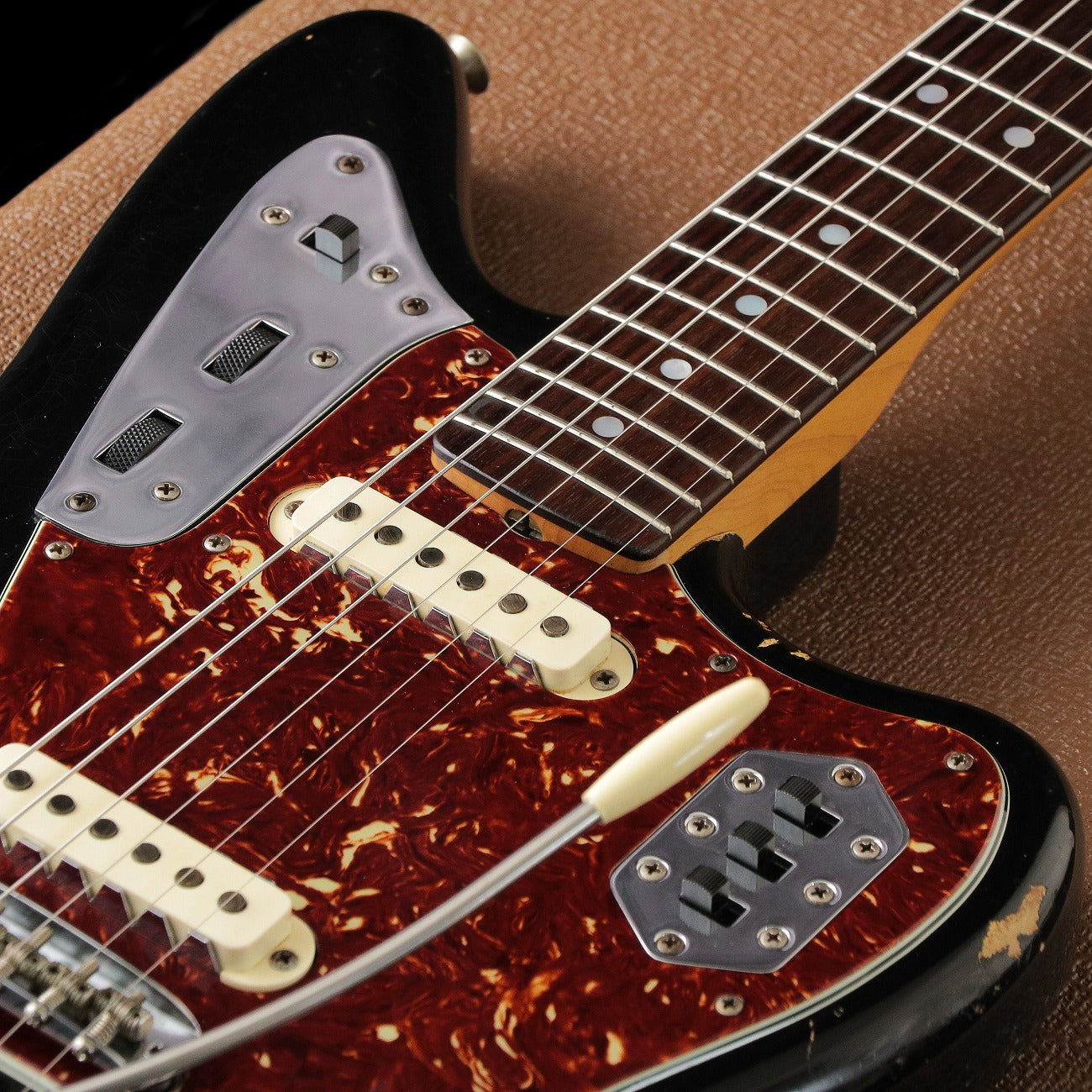 [SN CZ522446] USED Fender Custom Shop / 1965 Jaguar Relic Black Over 3TS by Dale Wilson [03]
