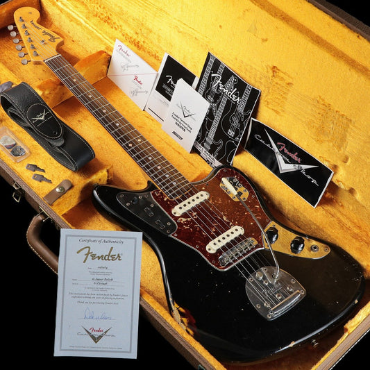[SN CZ522446] USED Fender Custom Shop / 1965 Jaguar Relic Black Over 3TS by Dale Wilson [03]
