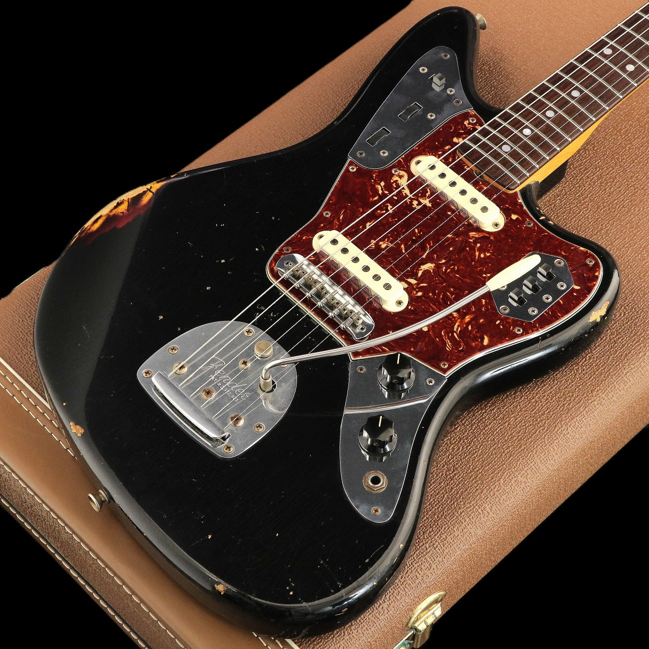 [SN CZ522446] USED Fender Custom Shop / 1965 Jaguar Relic Black Over 3TS by Dale Wilson [03]