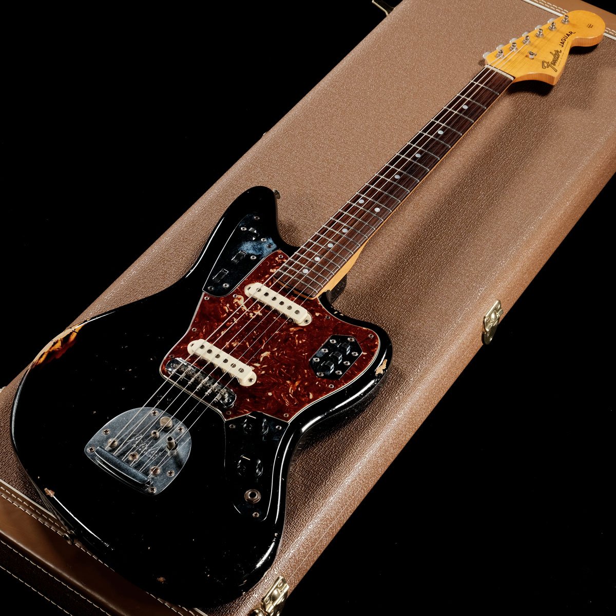 [SN CZ522446] USED Fender Custom Shop / Master Built 1965 JAGUAR Relic Black on Sunburst by Dale Wilson [05]