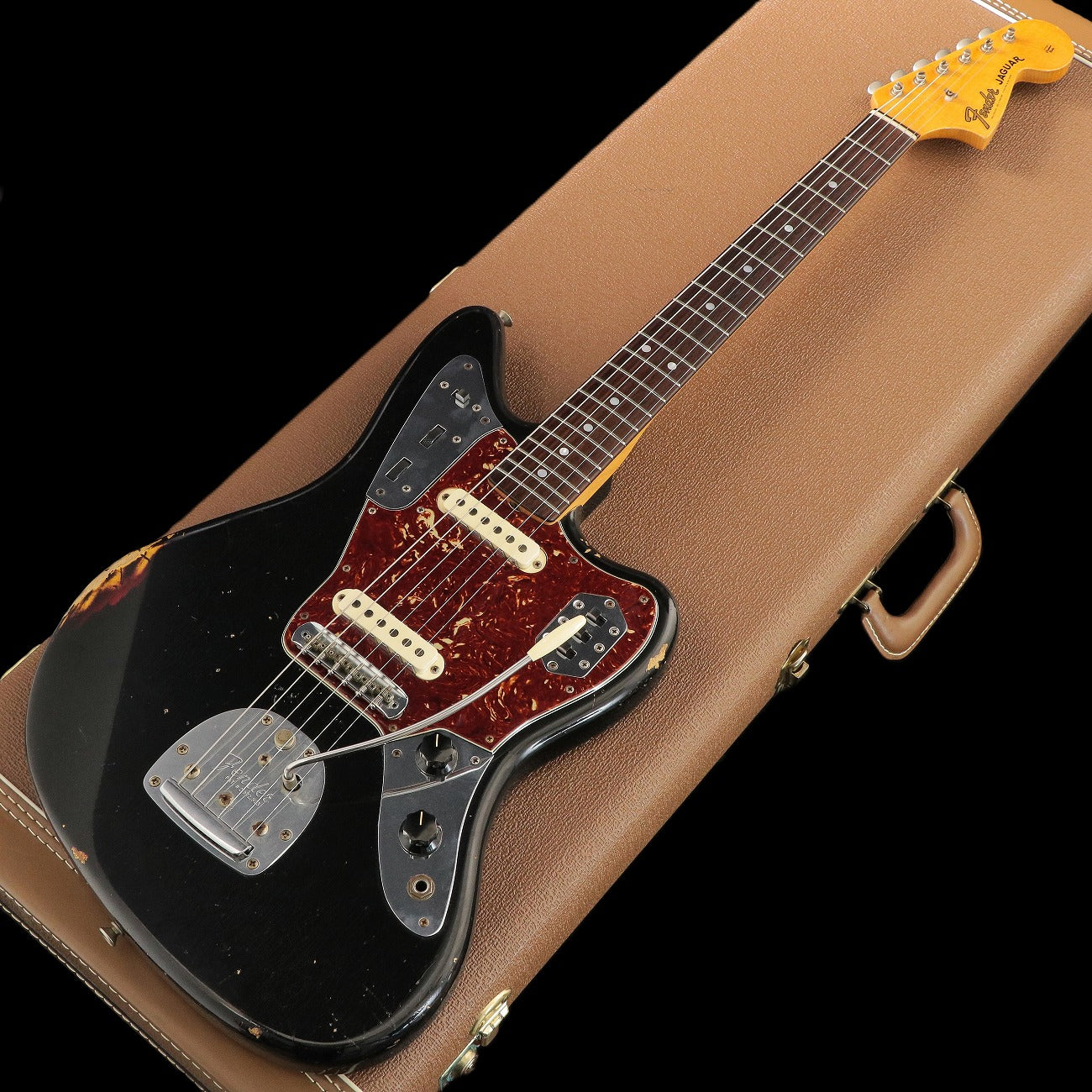 [SN CZ522446] USED Fender Custom Shop / 1965 Jaguar Relic Black Over 3TS by Dale Wilson [03]