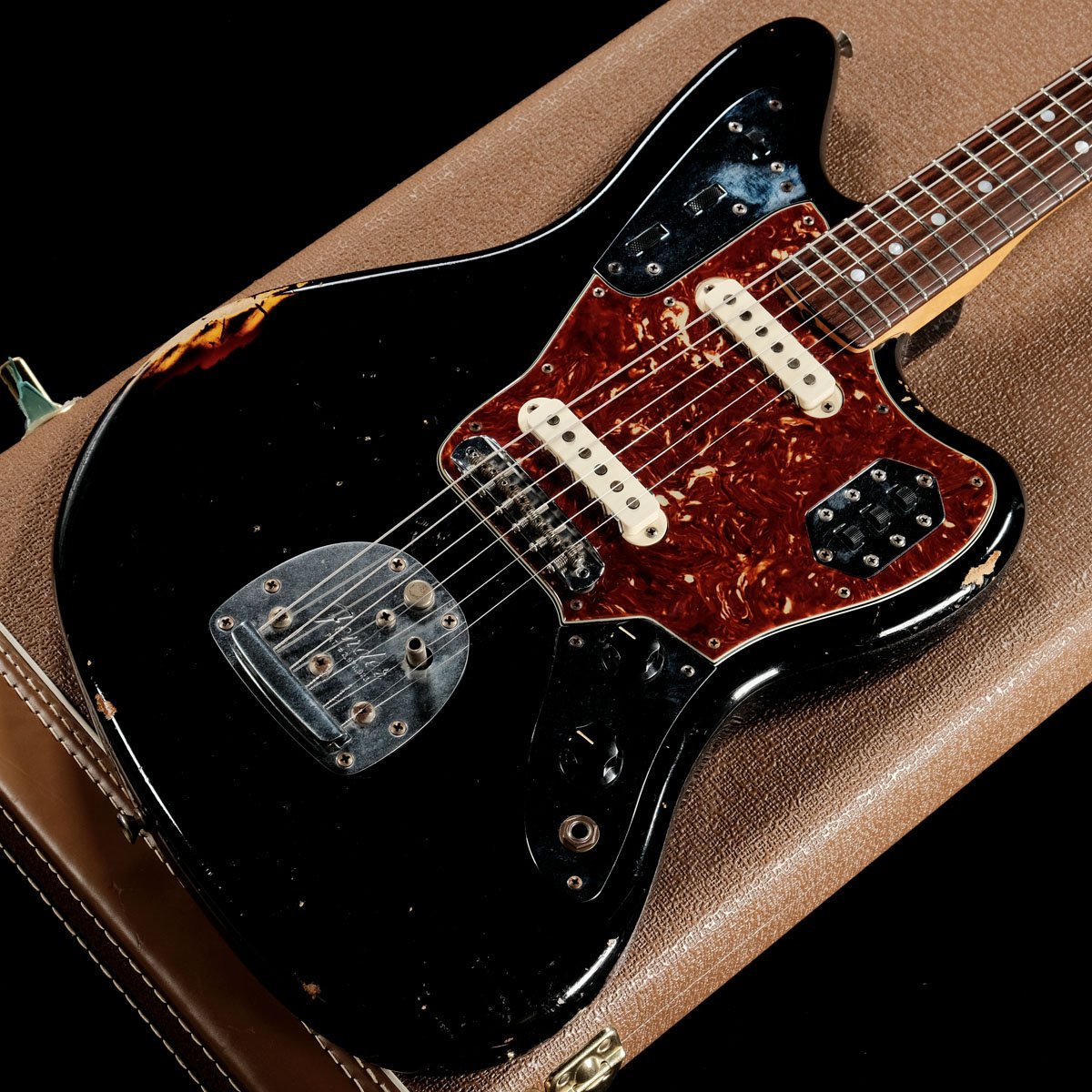 [SN CZ522446] USED Fender Custom Shop / Master Built 1965 JAGUAR Relic Black on Sunburst by Dale Wilson [05]