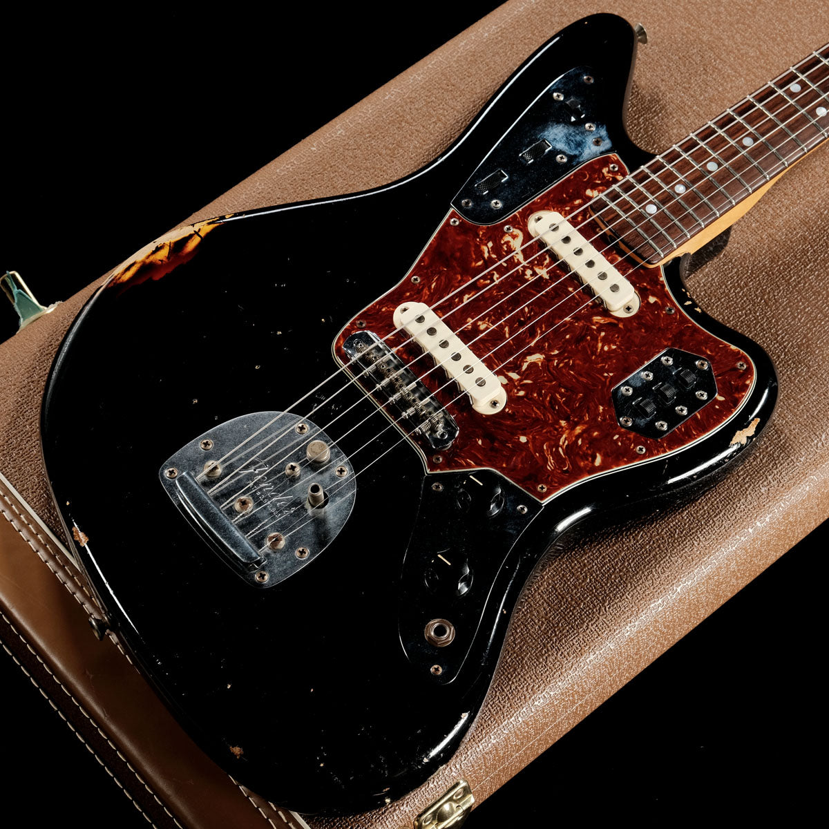 [SN CZ522446] USED Fender Custom Shop / Master Built 1965 JAGUAR Relic Black on Sunburst by Dale Wilson [05]