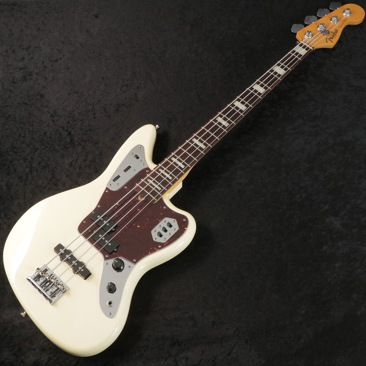[SN US14045643] USED FENDER USA / American Standard Jaguar Bass Modified Olympic White [03]