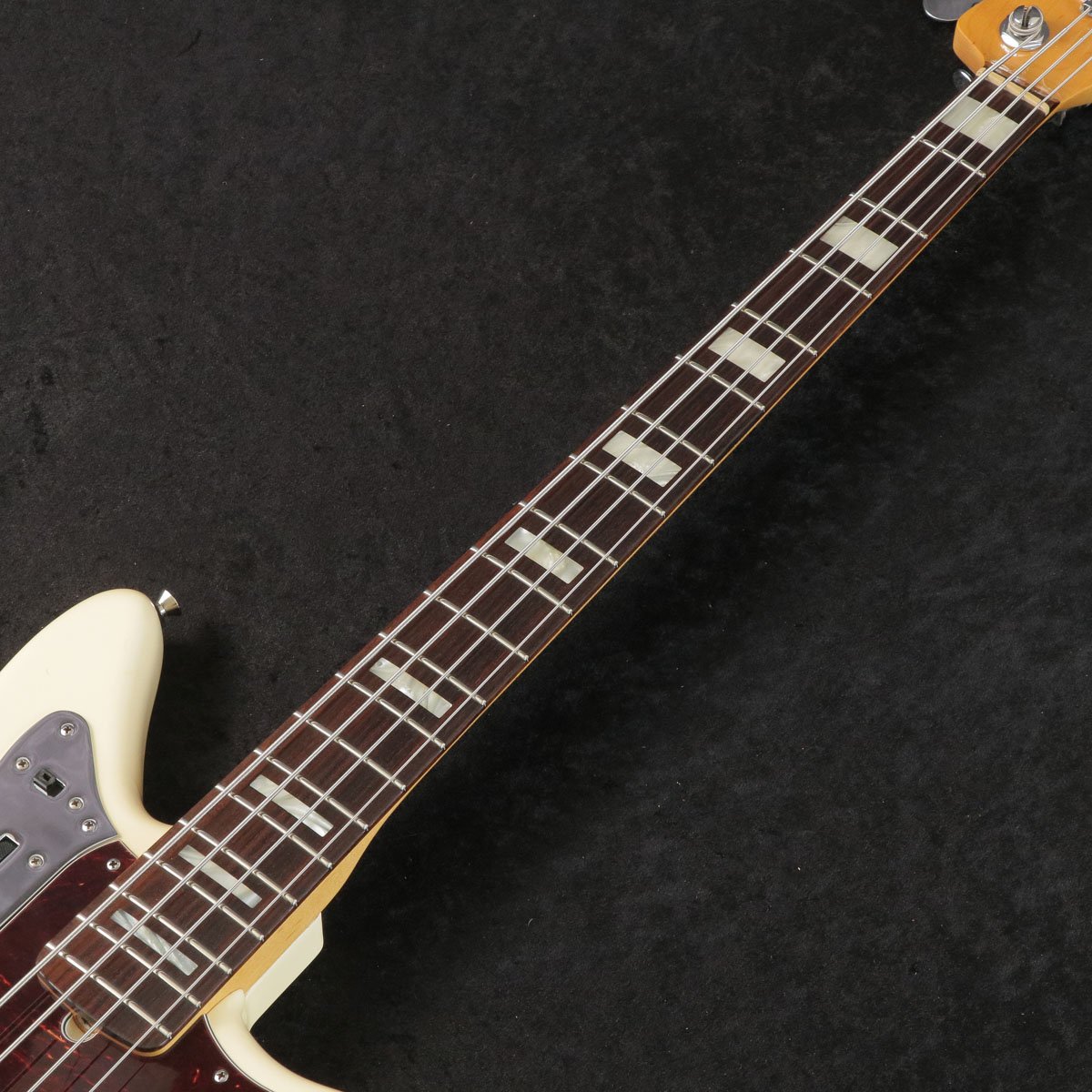 [SN US14045643] USED FENDER USA / American Standard Jaguar Bass Modified Olympic White [03]