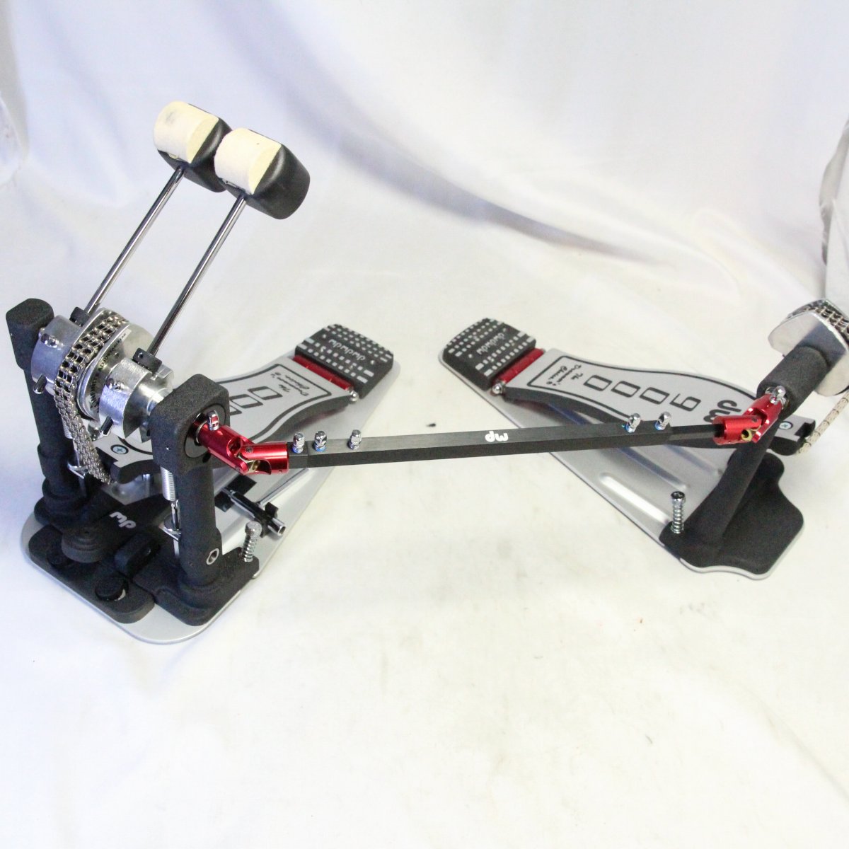 USED DW / DWCP9002 DW-9002 9000 Series Twin Pedal with genuine case [08]