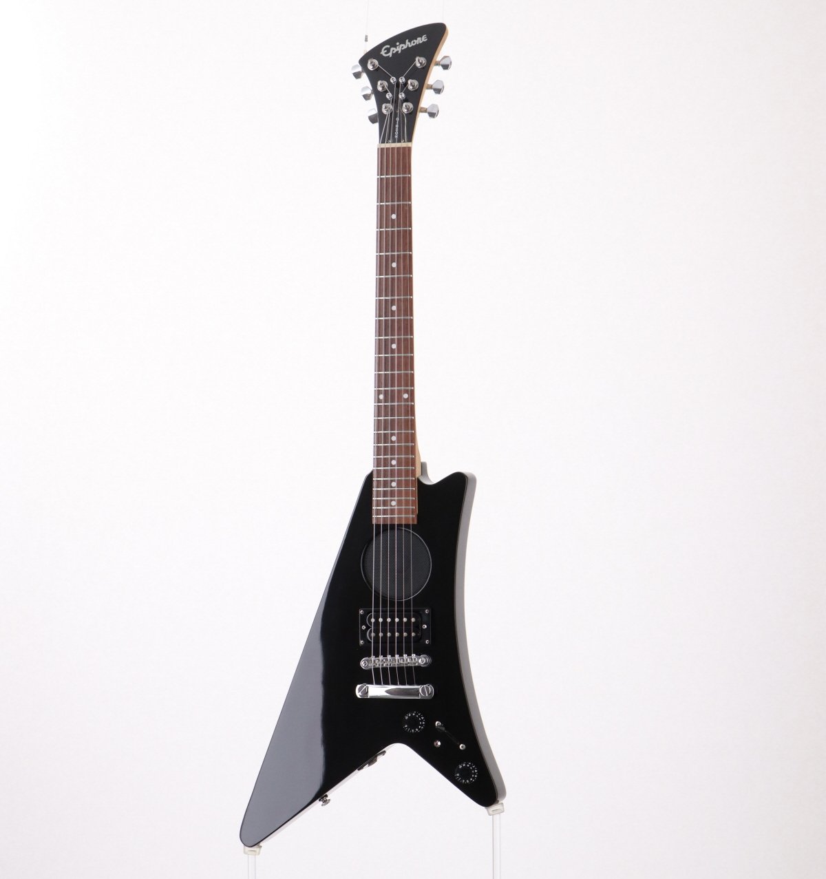 [SN U99030438] USED Epiphone / MoBaby Moderne Black [2.95kg / made in 1999] Epiphone Moderne [08]