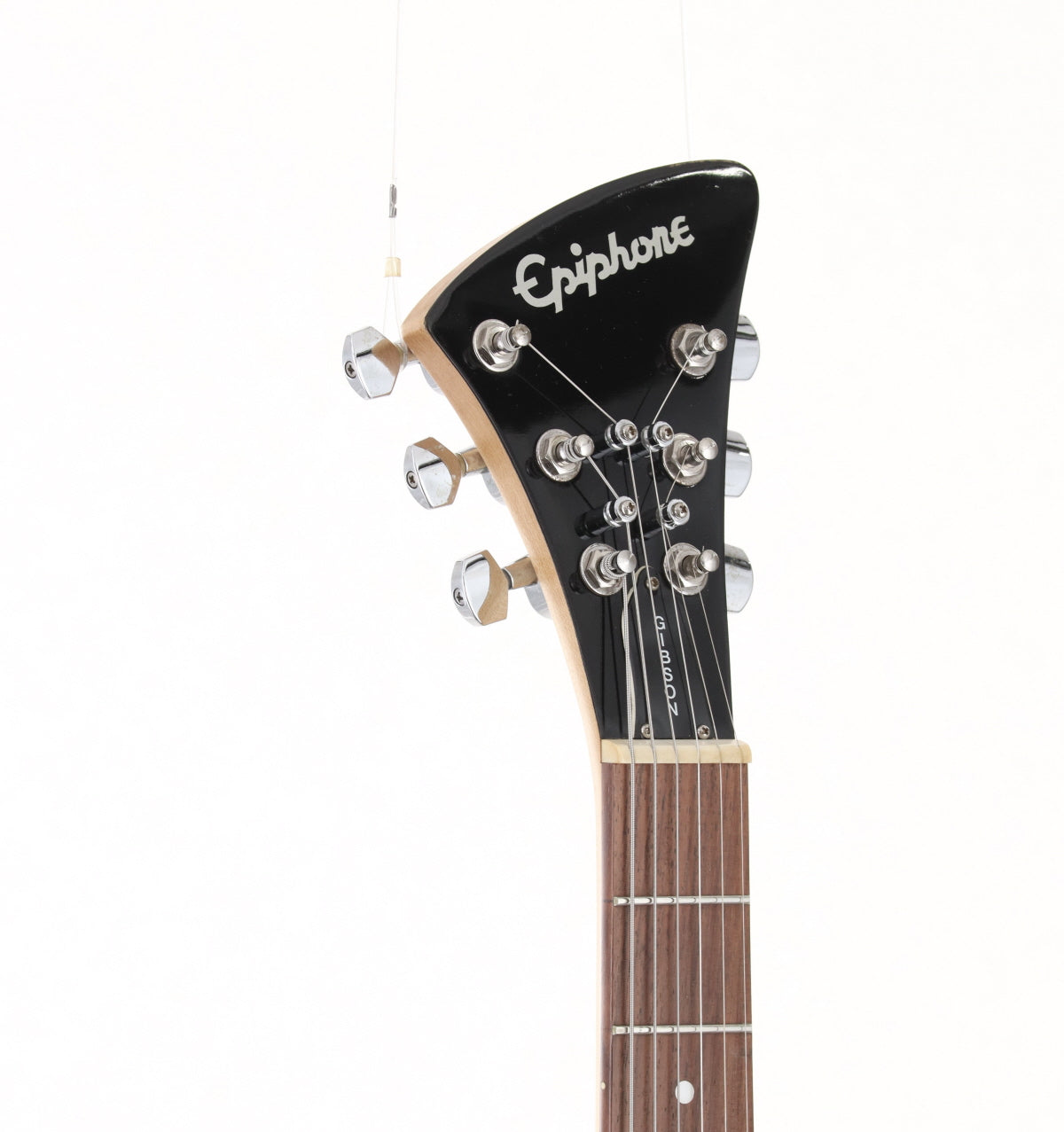 [SN U99030438] USED Epiphone / MoBaby Moderne Black [2.95kg / made in 1999] Epiphone Moderne [08]