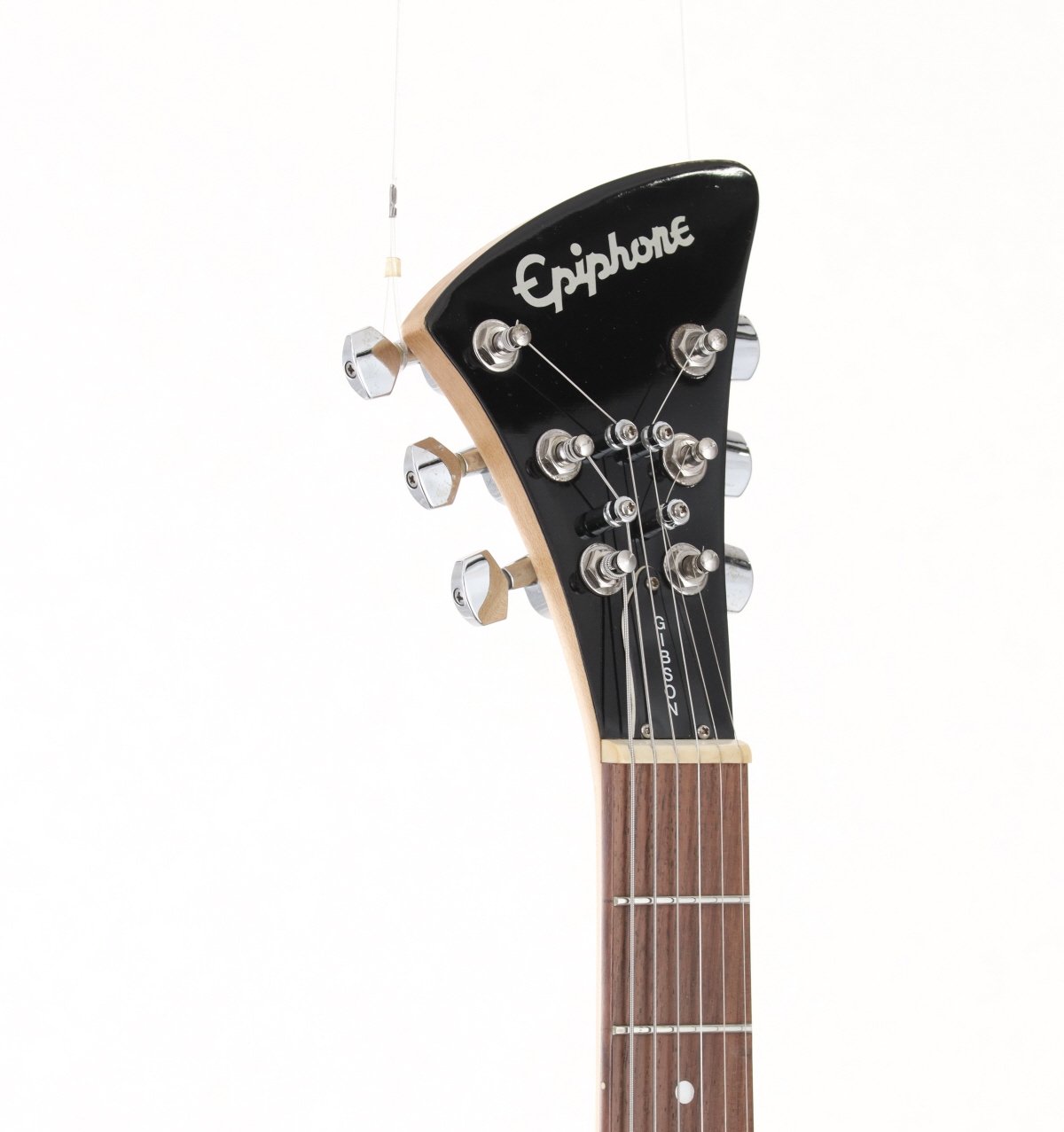 [SN U99030438] USED Epiphone / MoBaby Moderne Black [2.95kg / made in 1999] Epiphone Moderne [08]