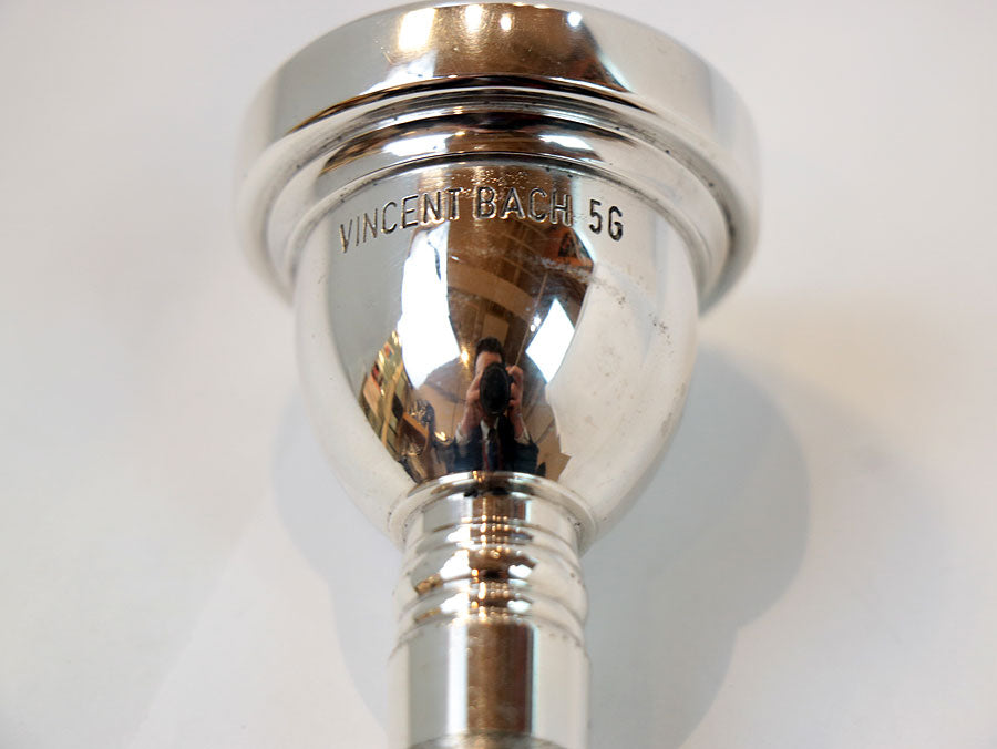 USED BACH / Bach TB MP 5G mouthpiece for thick trombone [10]