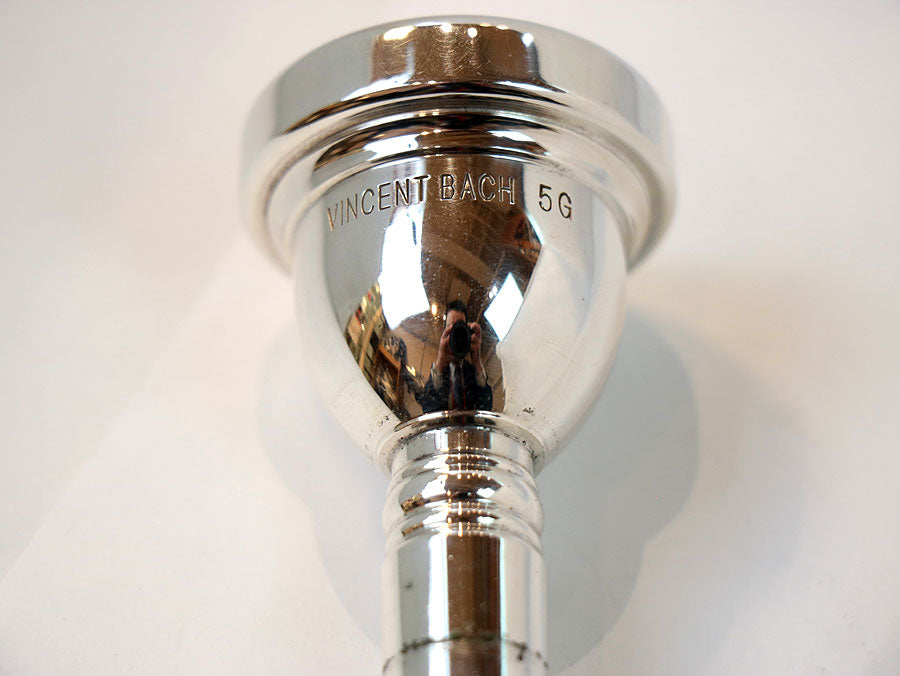 USED BACH / Bach TB MP 5G mouthpiece for thick trombone [10]