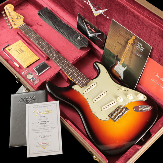 [SN CZ578716] USED Fender Custom Shop / 1960 Stratocaster Journyman Relic Wide Fade 3-Tone Sunburst [03]