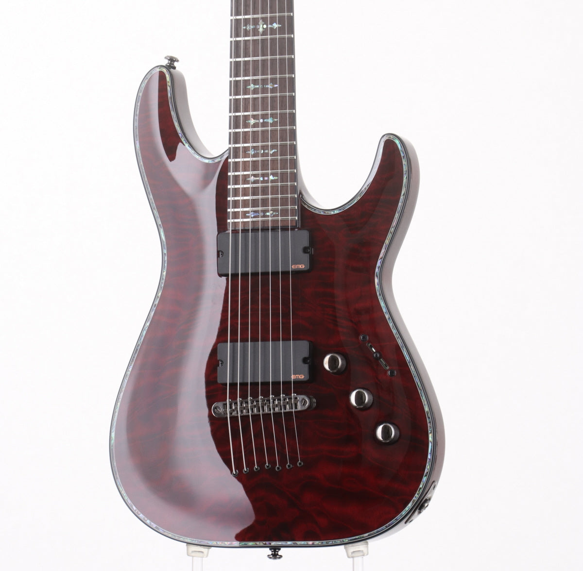 [SN W22041702] USED SCHECTER / Diamond Series HELLRAISER C-7 AD-C-7-HR BCH Black Cherry [3.56kg / made in 2022] Schecter 7-string guitar [08]