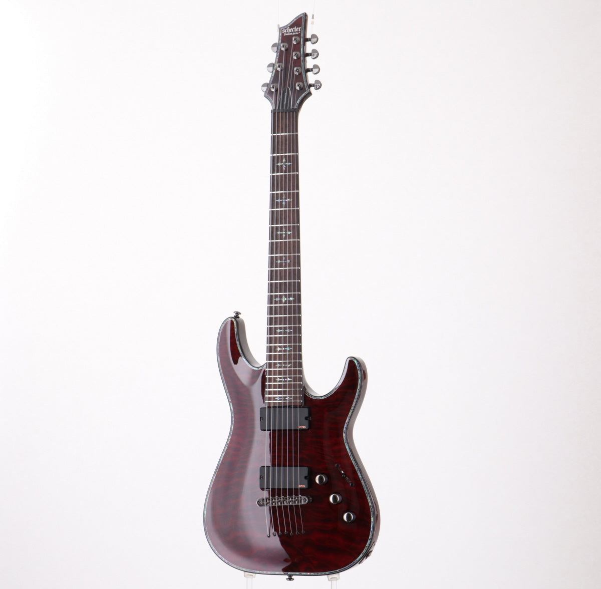 [SN W22041702] USED SCHECTER / Diamond Series HELLRAISER C-7 AD-C-7-HR BCH Black Cherry [3.56kg / made in 2022] Schecter 7-string guitar [08]