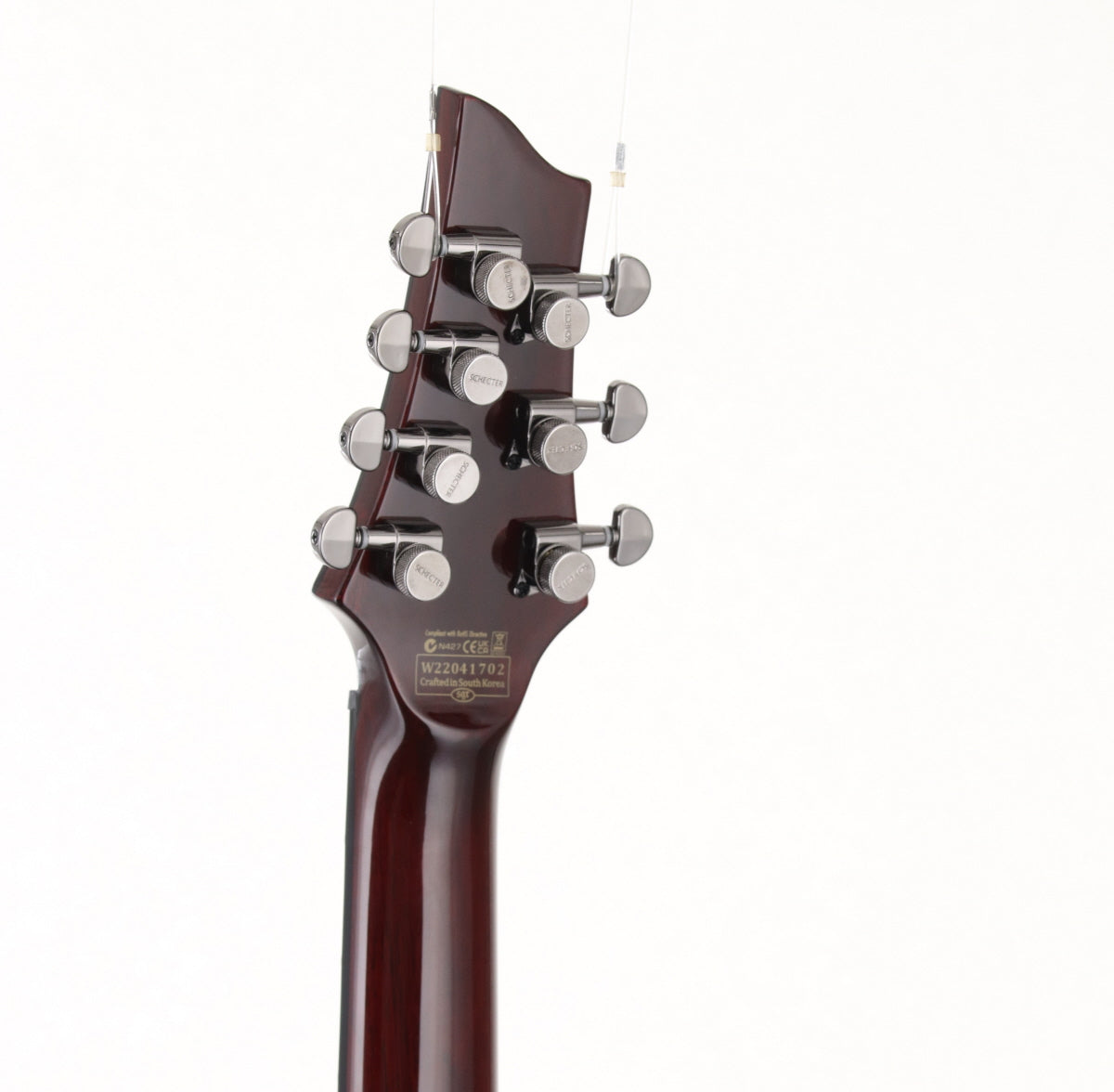 [SN W22041702] USED SCHECTER / Diamond Series HELLRAISER C-7 AD-C-7-HR BCH Black Cherry [3.56kg / made in 2022] Schecter 7-string guitar [08]