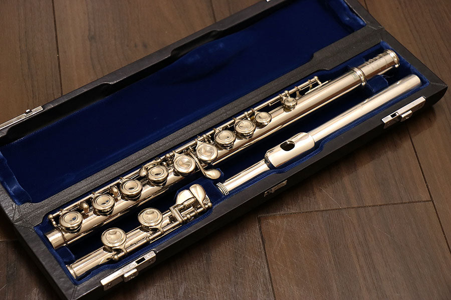 [SN Z7692] USED MURAMATSU M-120 Silver Head Flute [10]