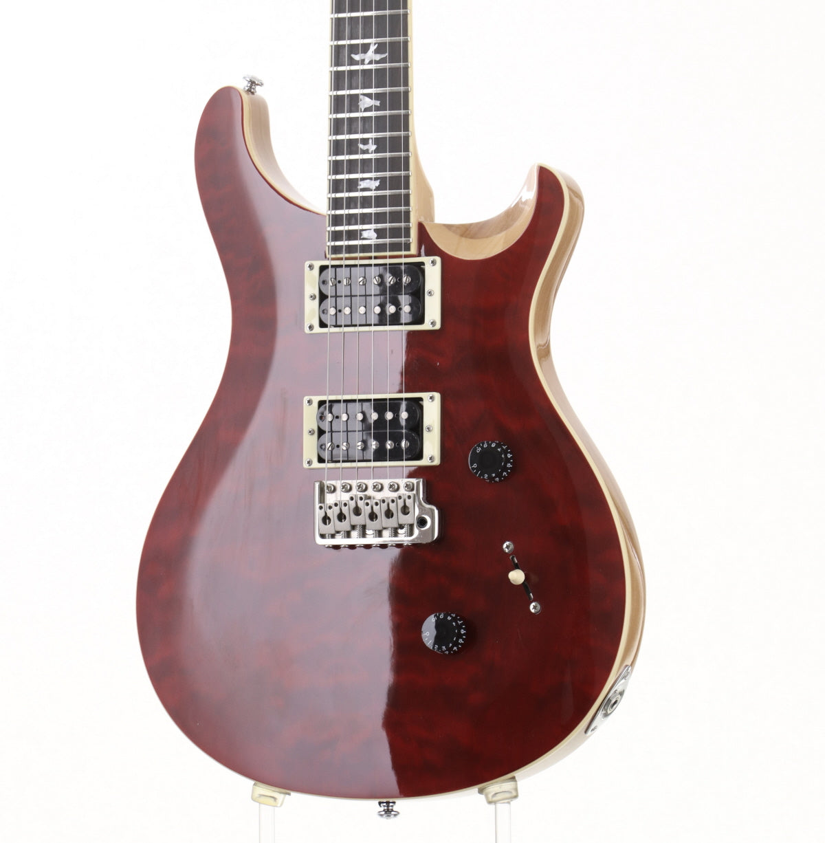 [SN U00592] USED PRS SE / 2020 Limited Edition SE Custom 24 QM Black Cherry [06]